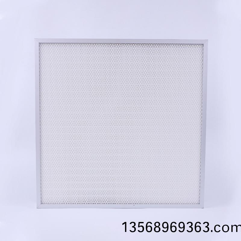 关(close)于无隔板高(high)效过滤器的(of)特点和技术参数
